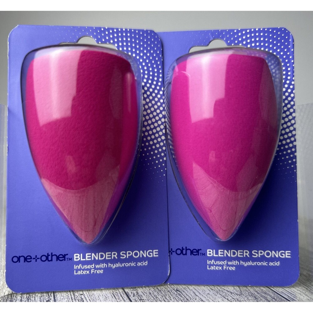 Set of 5 Make Up Blender Sponges Hyaluronic Acid Infused Latex Free
